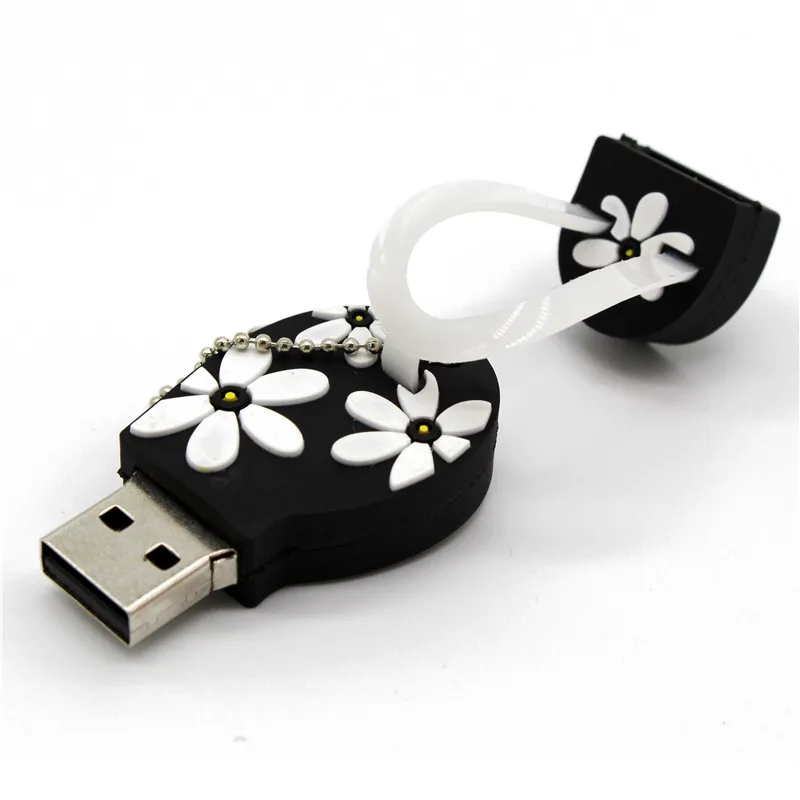 Напиши мне мультфильм 64 Гб Симпатичные шлепанцы USB флэш накопитель 4 ГБ 8