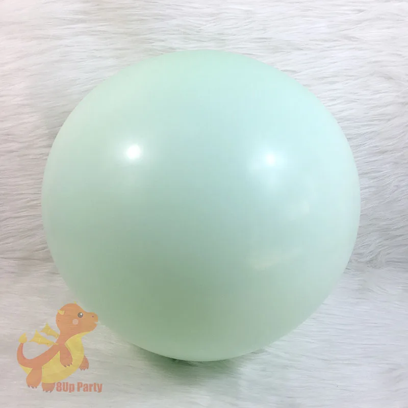 Утолщенный латексный шарик-Макарон 5/10/12/18/36 дюймов с защитой от попадания краев