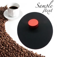 soft touch big espresso coffee tamper mat high quality food grade silicone mats espresso tampering mat