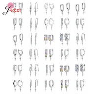 cheap price 925 sterling silver diy jewelry making accessories earring findings clasps connectors earring hooks wholesale