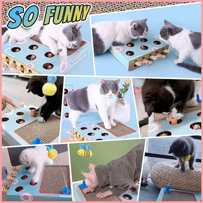 Игрушки для кошек обогащение домашних хомяк гофрированная кошачья доска царапин