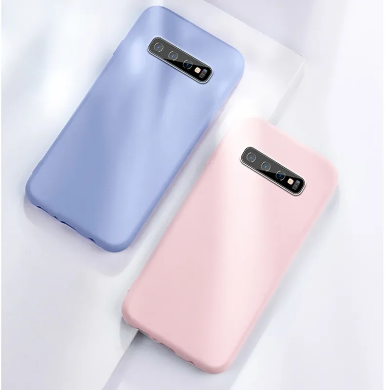 Силиконовый чехол candy для samsung galaxy A51 A71 a50 a70 a40 s10e a10 a30 A20E A30s s8 s9 S10 lite S20 Plus Ультра
