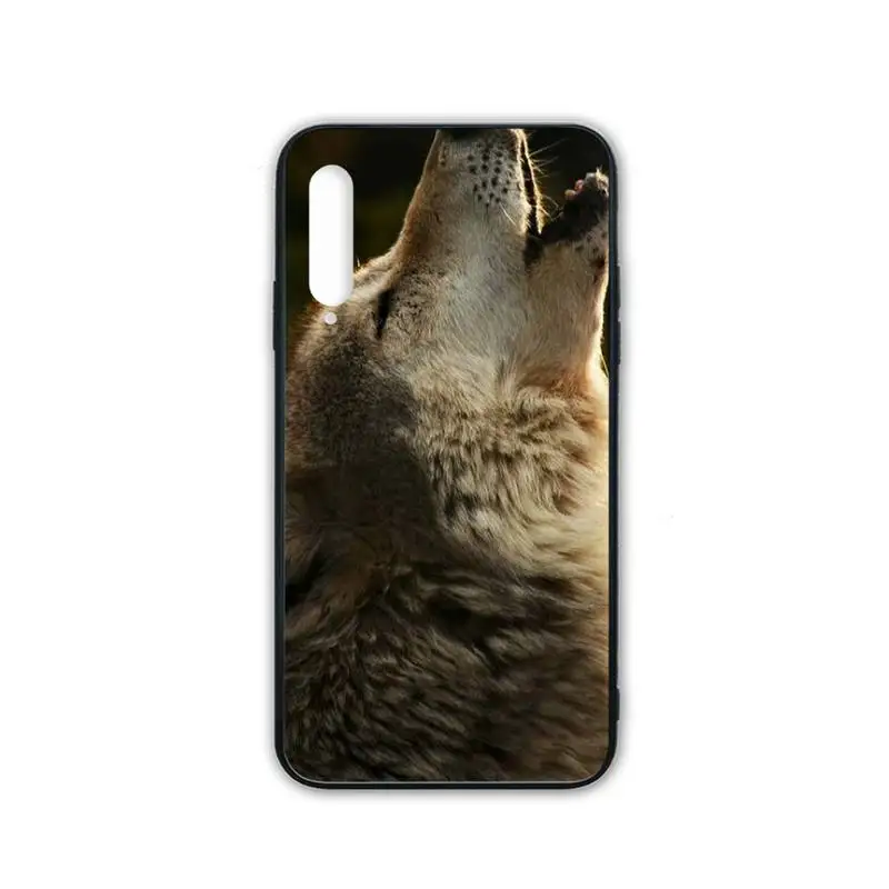 

snow wolf soft TPU black case cover for huawei honor 7A 8s 8x 9X 9 10 20s 20 lite V 30 PRO PLAY coque