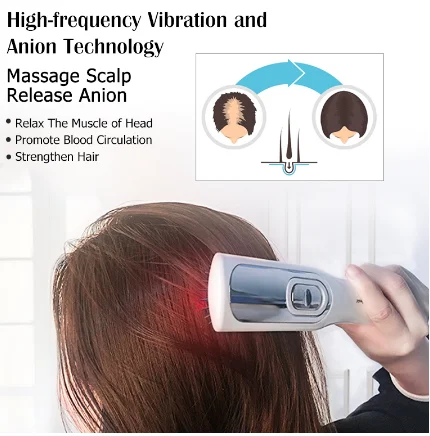 Инфракрасная Массажная Расческа Щетка для волос оборудование роста уход за