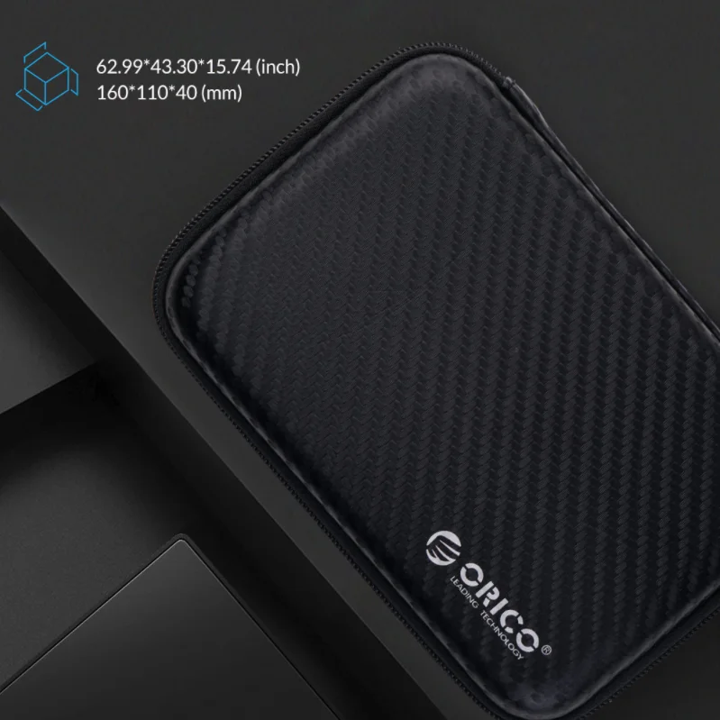 Защитный чехол для жесткого диска ORICO 2 5 дюйма HDD SSD двухслойный антистатический