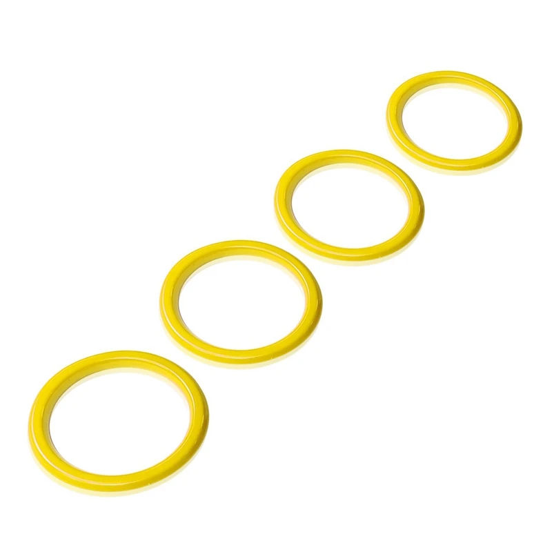 

Air Conditioner Vent Ring Interior Accessories for Jeep Wrangler JL JLU & Gladiator JT 2018-2021 (Yellow)