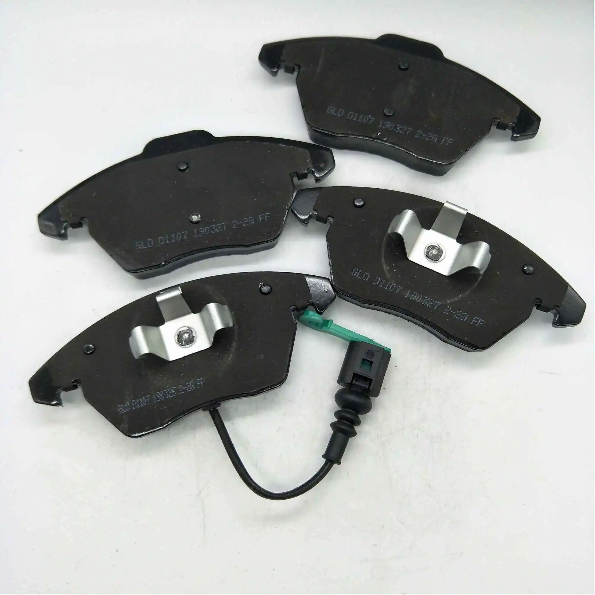 Автомобильные тормозные колодки передние D1107 для A3 2006-2010 AUDI Quattro 2 0 Liter 2009 2006-2008 4
