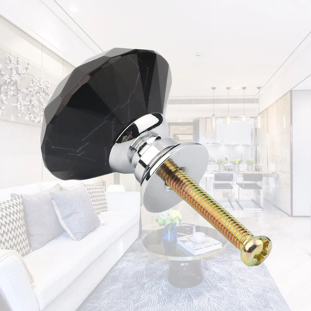 1 шт. кристально покрытая ручка шкафа шкаф ящик выдвижные ручки | Обустройство