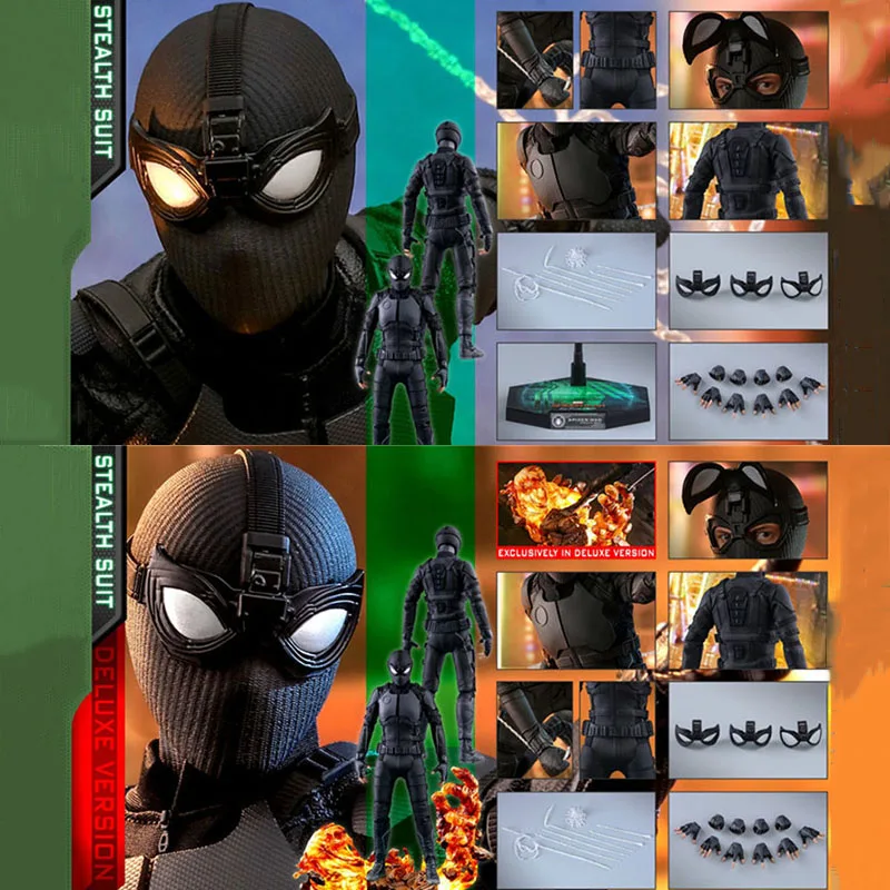 

MMS540/MMS541 1/6 Scale Spider Hero Stealth Suit Normal Version/Deluxe Edition Full Set 12" Male Soldier Action Figure Toys