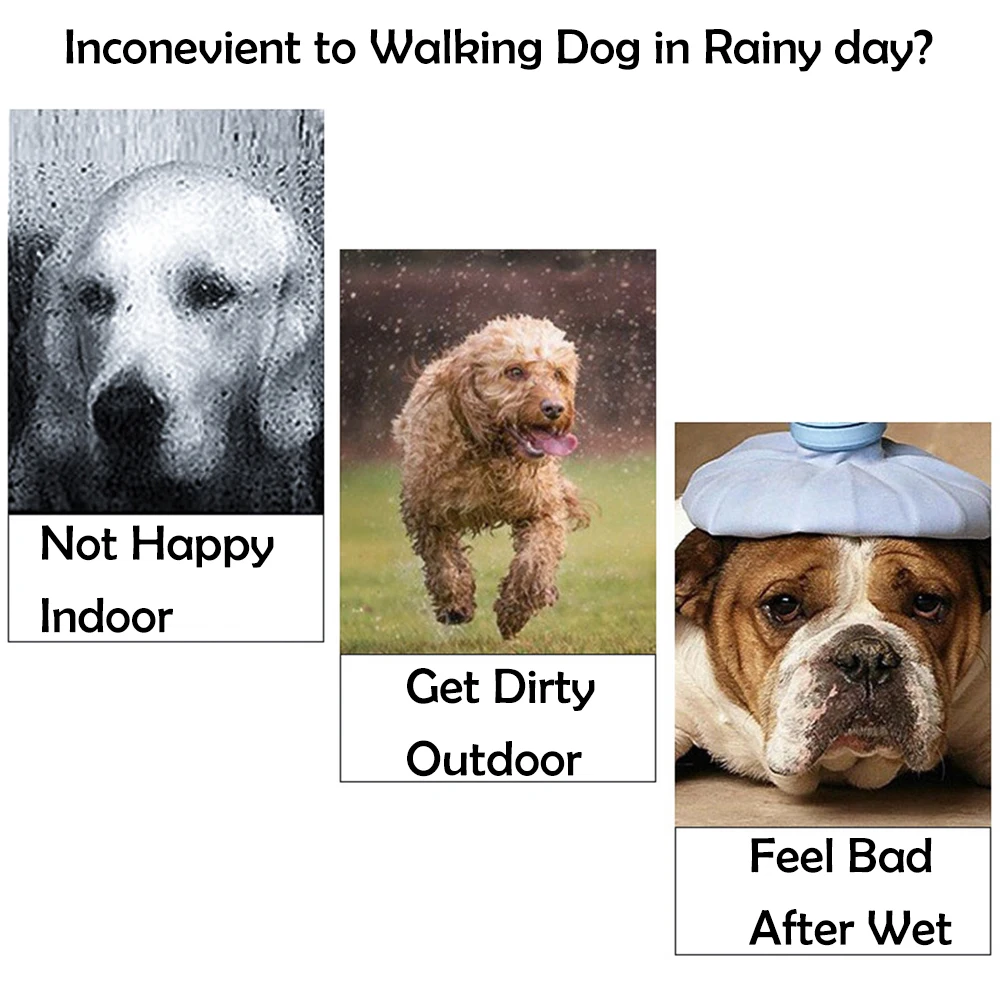 Французский бульдог водонепроницаемые маленькие большие собачьи плащи худи для