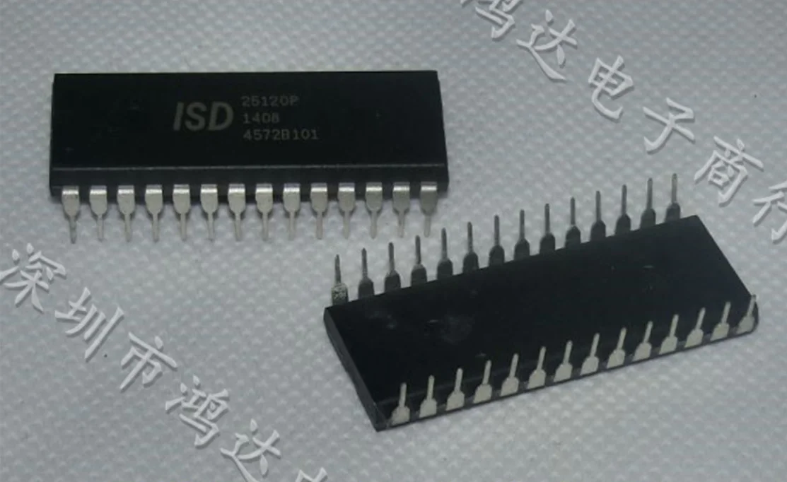 

MeiXinYuan ISD25120P ISD25120 DIP DIP-28 IC MEM VOICE REC/PLAY 120S 1pcs