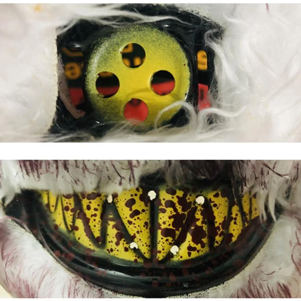 Хэллоуин кровавый Кролик маска Маскарад Ужас фотоигрушки Смешные Ужасы подарки