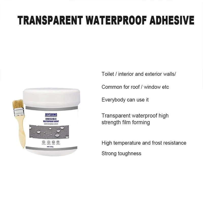 Waterproof Invisible Adhesive Agent Sealant Leak-proof Coating For Home Repair House Bathroom | Обустройство дома