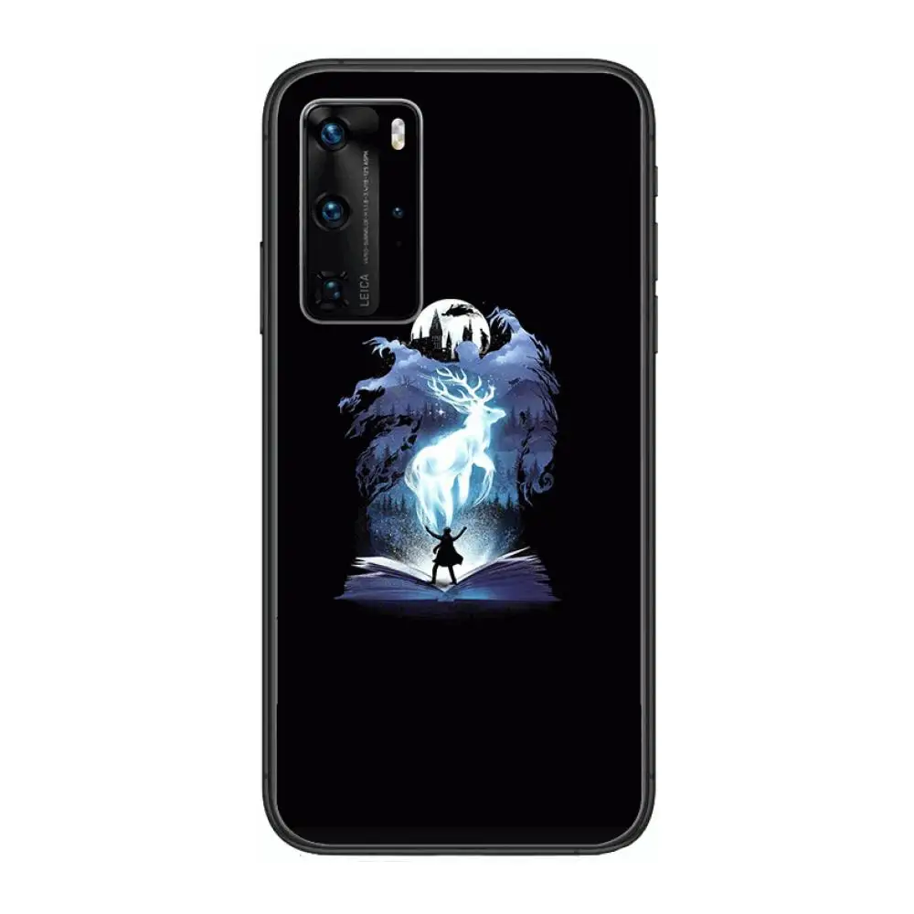 

Case Magical world Anime Phone Case For Huawei P 40 30 20 10 9 8 Lite E Pro Plus Black Etui Coque Painting Hoesjes comic fashio