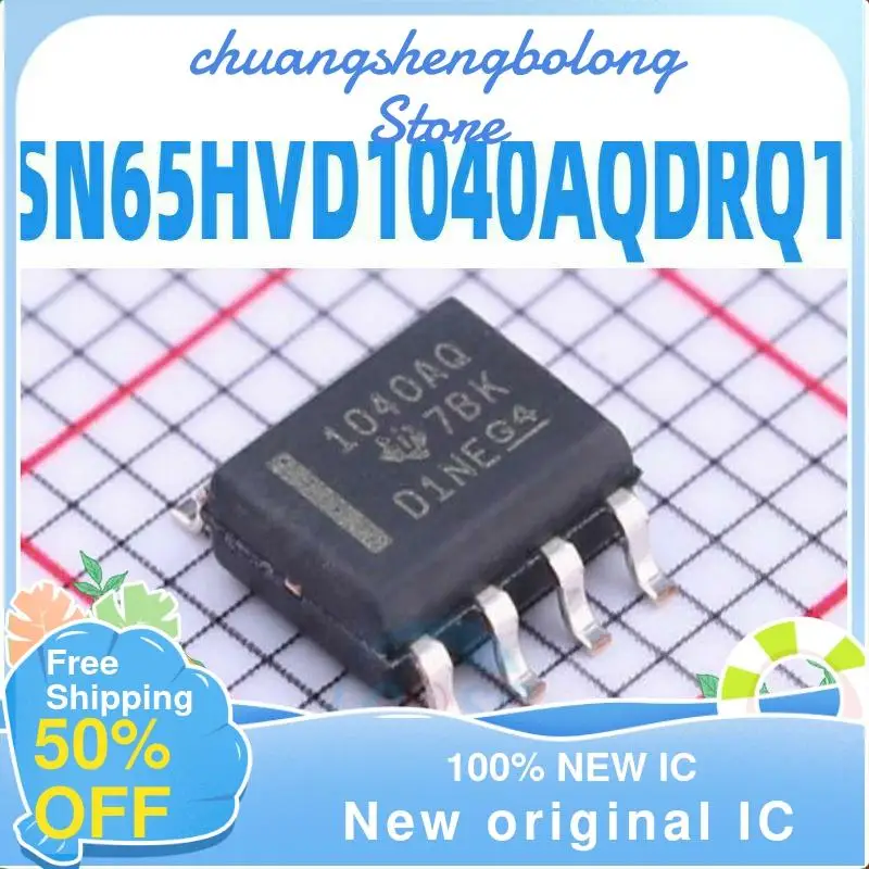 

10-200 шт. SN65HVD1040AQDRQ1 SN65HVD1040AQDR SOP-8 новый оригинальный IC