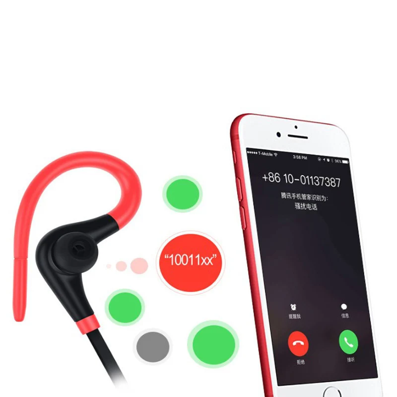 Bluetooth-наушники спортивные беспроводные наушники Bluetooth-гарнитура гарнитура с