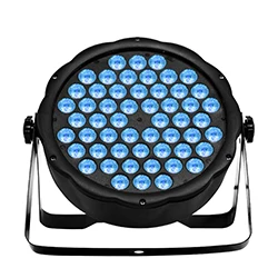 54x3W RGB led par Светодиодный светильник Par может 54x3 Вт RGB полноцветный dmx контроль с 7 каналами сценический светильник для DJ светильник ing - Цвет: 54x3W RGB led par