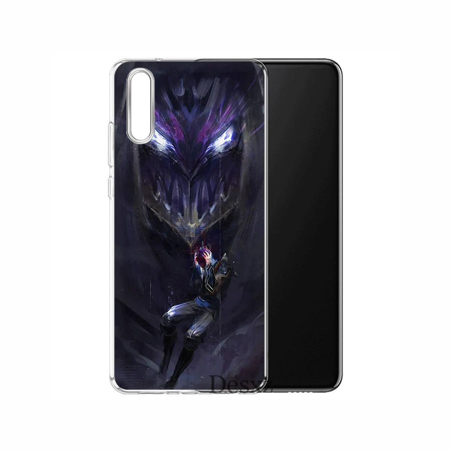 Чехол для мобильного телефона huawei P Smart Z Plus P30 P20 P10 P9 P8 Lite Pro Жесткий чехол League Of Legends