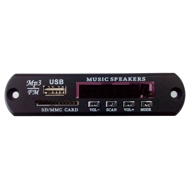 DC 12 В Автомобильный Bluetooth MP3 WMA FM AUX декодер плата аудио модуль SD карта USB радио автомобильный MP3 динамик аксессуары