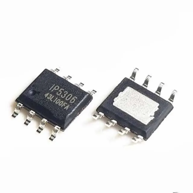 Оригинальный IP5306 SOP8 2.1A зарядка/2.4A разрядка высоко интегрированный мобильный чип