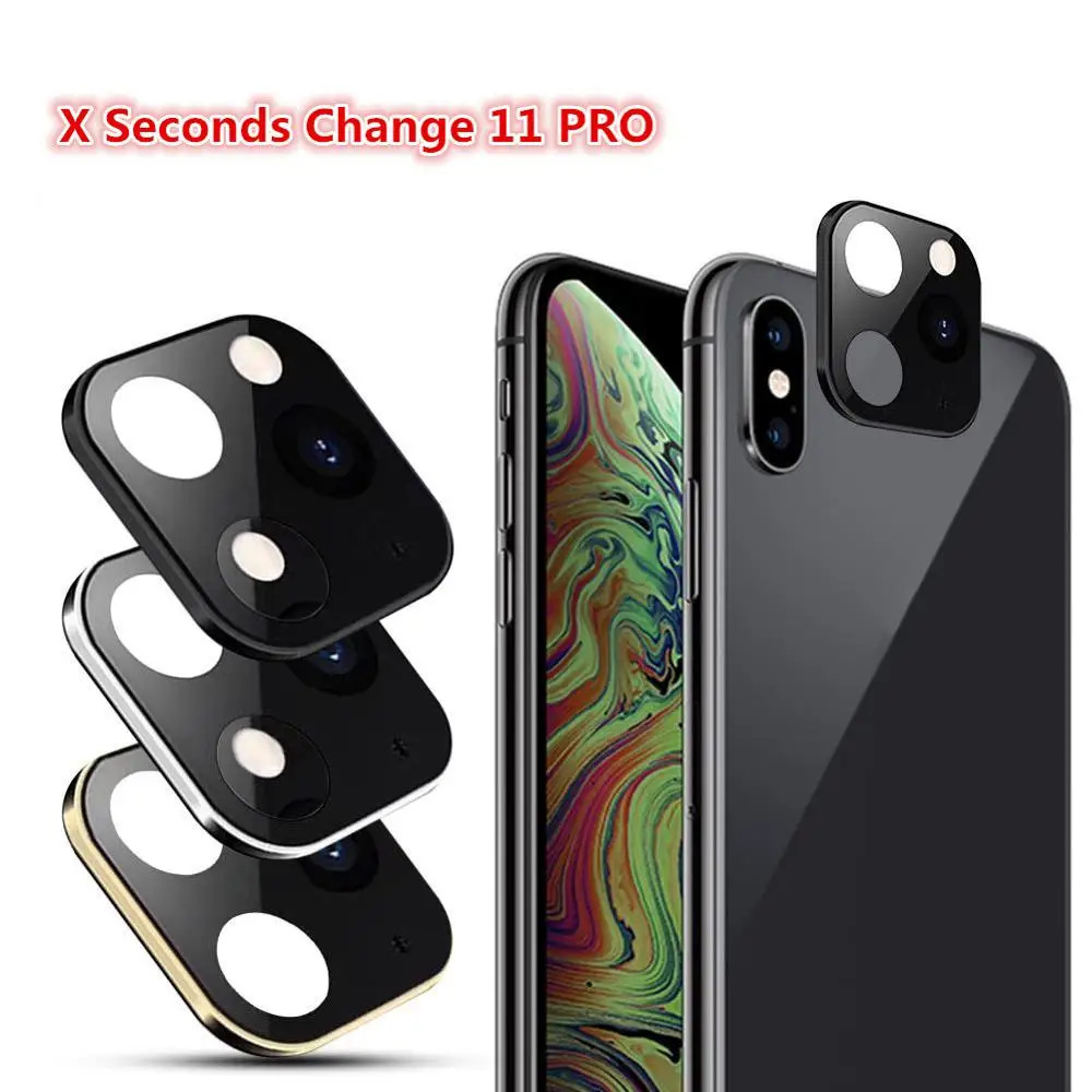 Сменный Чехол для объектива камеры iPhone X XS MAX наклейка с имитацией пленки 11 Pro Max