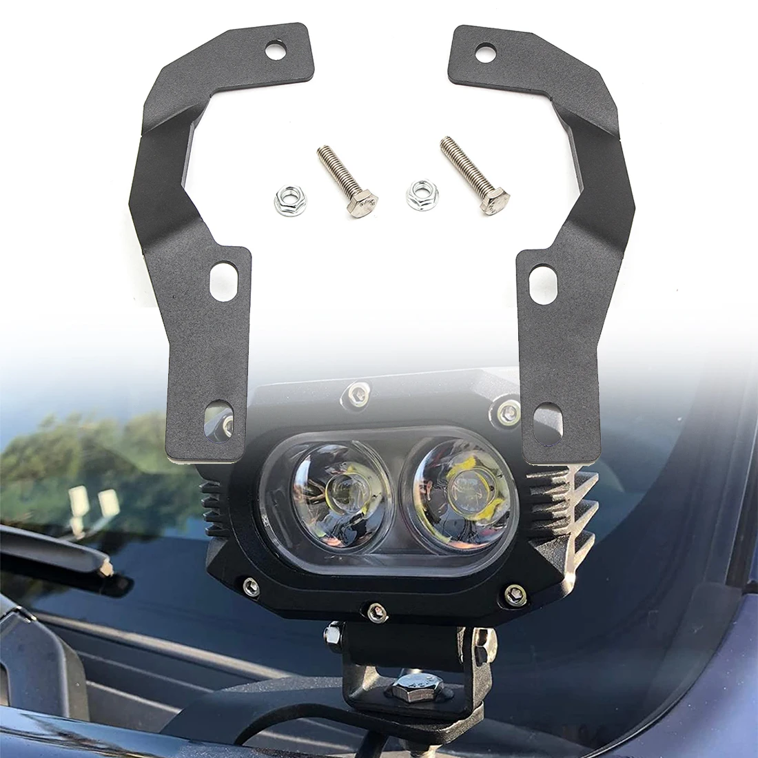 

1 пара, передняя светодиодная подсветильник ка для Toyota 4 runner 2010-2021
