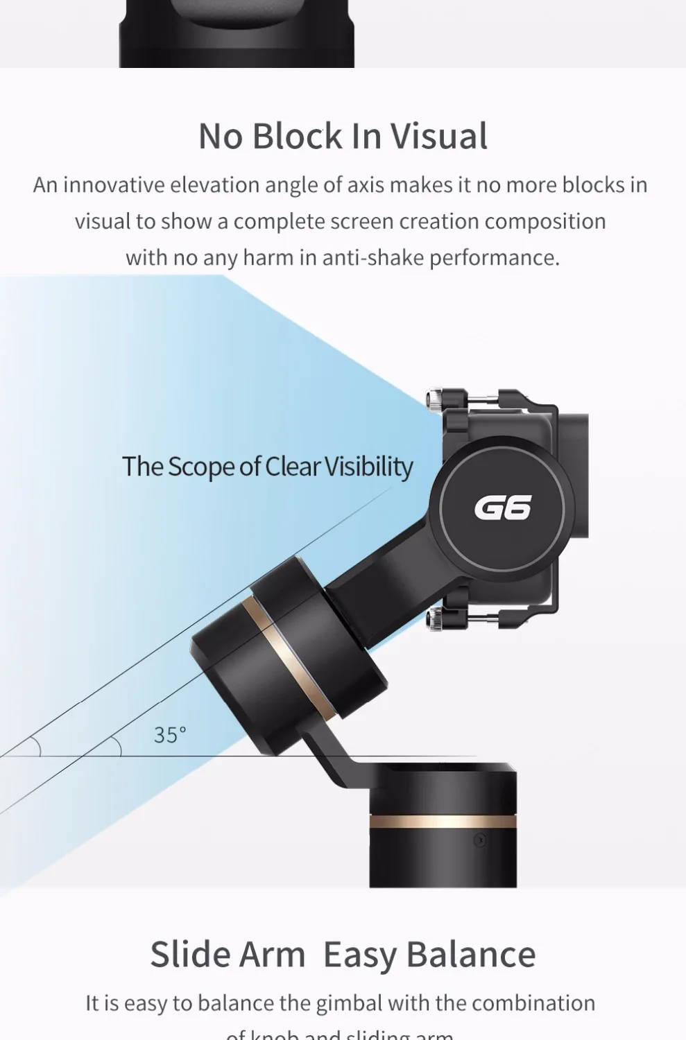 FeiyuTech G6 ручной карданный стабилизатор брызгозащищенный Wifi Bluetooth OLED экран для Gopro Hero 7 6 5 sony RX0 Yi