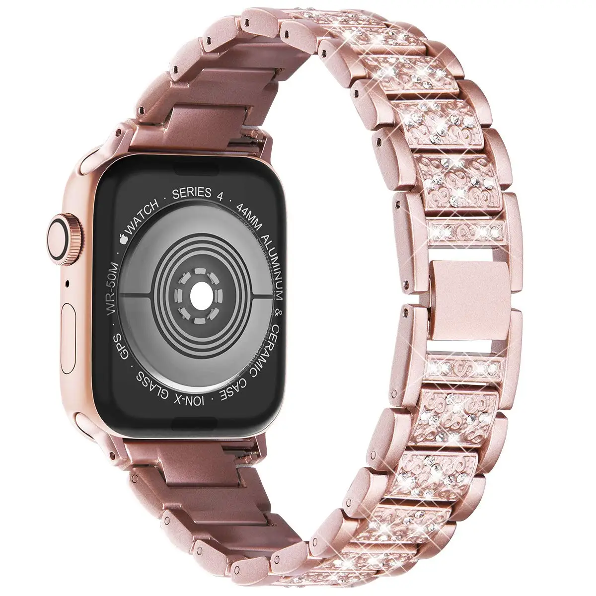 

Браслет из нержавеющей стали для Apple Watch band 40 мм 44 мм 38 мм 42 мм