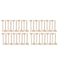 40 pcs wooden crab mallet seafood shellfish cracker hammersfor chocolate iceseafood shellfish lobster cracking tool