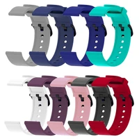 new silicone sport strap for xiaomi huami for amazfit bip smart watch 20mm replacement band bracelet smart accessories hot