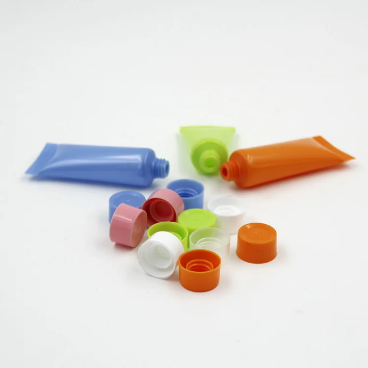 100 шт. 5 мл красочные пустые тубусы для крема контейнер косметического лосьона