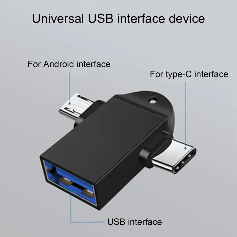 портативный 2 в 1 usb3 0 для type c otg адапт