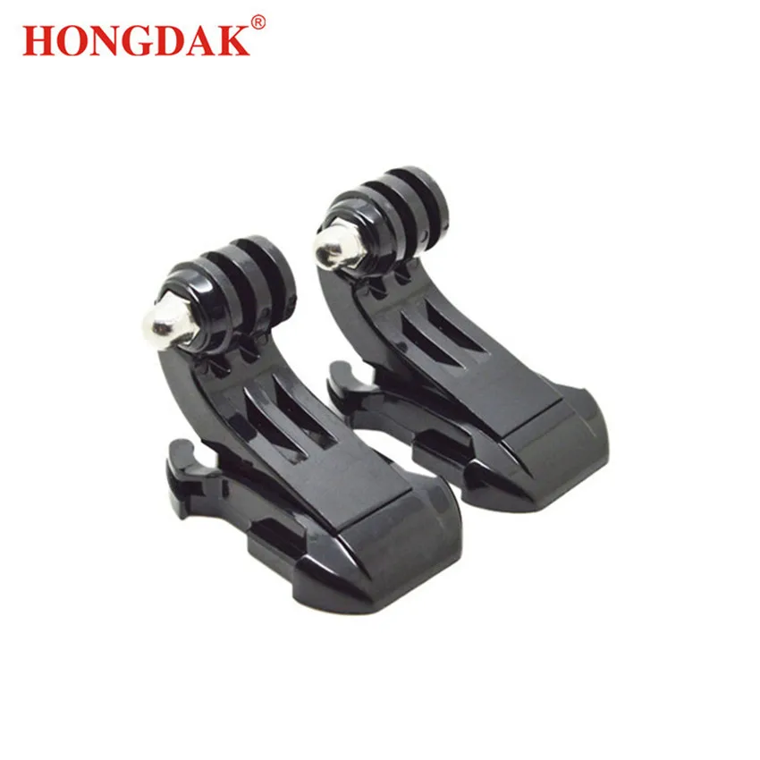 HONGDAK 2 шт. J Крюк Пряжка нагрудный ремень Шлем База крепление для Спортивная камера