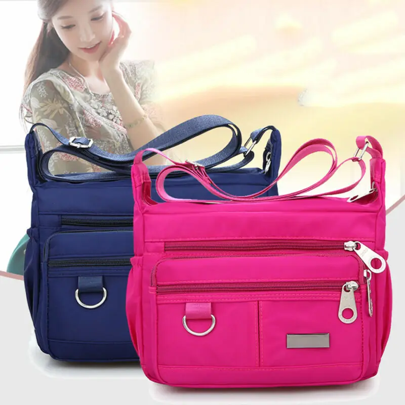 

Women Shoulder Bags Waterproof Oxford Messenger Cross Body Bag Large Capacity /BY