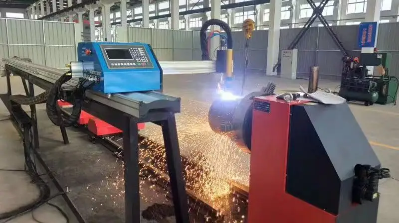 Недорогая портативная машина для плазменной резки стальных труб/труб листового