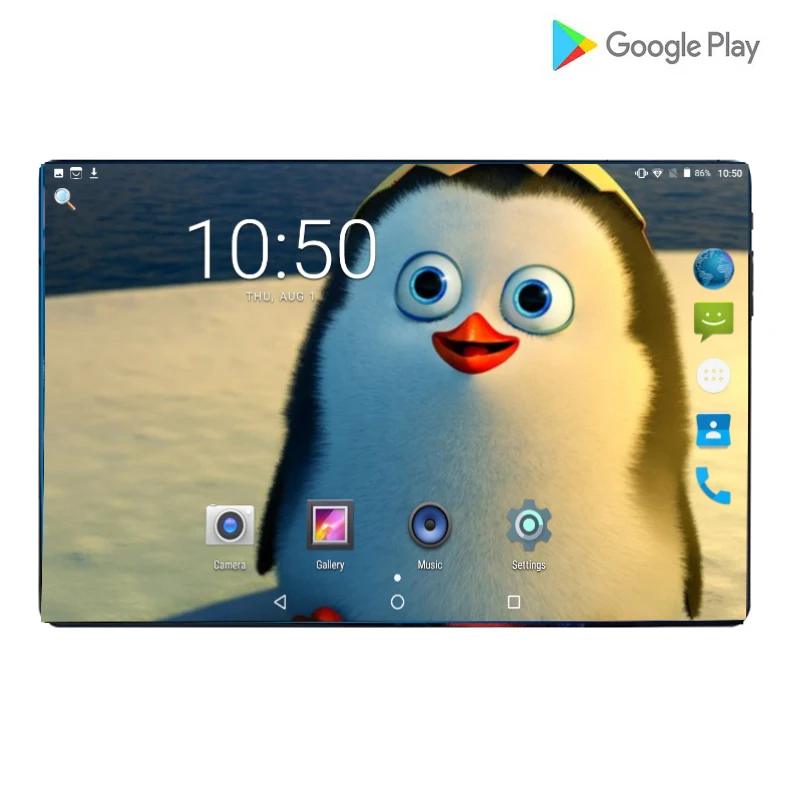 2019 Новый 10 дюймовый планшетный ПК Octa Core 64G Планшеты Android 9 0 Wi Fi Bluetooth gps 4G Телефонный