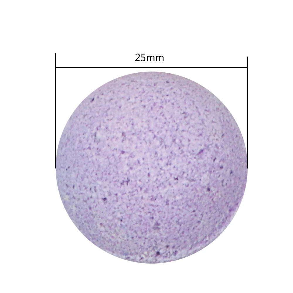 

10g Natural Bubble Spa Shower Ball Body Cleaner Body Skin Whitening Ease Stress Relief Bath Salt Ball