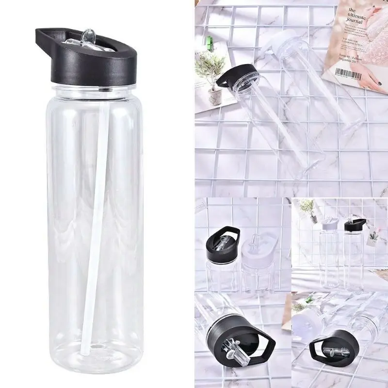 

Sports Water Bottle 750ML Outdoor Travel Water Bottle Portable Leak Proof Seal School Water Bottles For Camping Supplies Kitchen