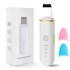 Ультразвуковой скребок для кожи, устройство для удаления черных точек с вибрацией, лопатка, Чистка, пилинг, лифтинг кожи