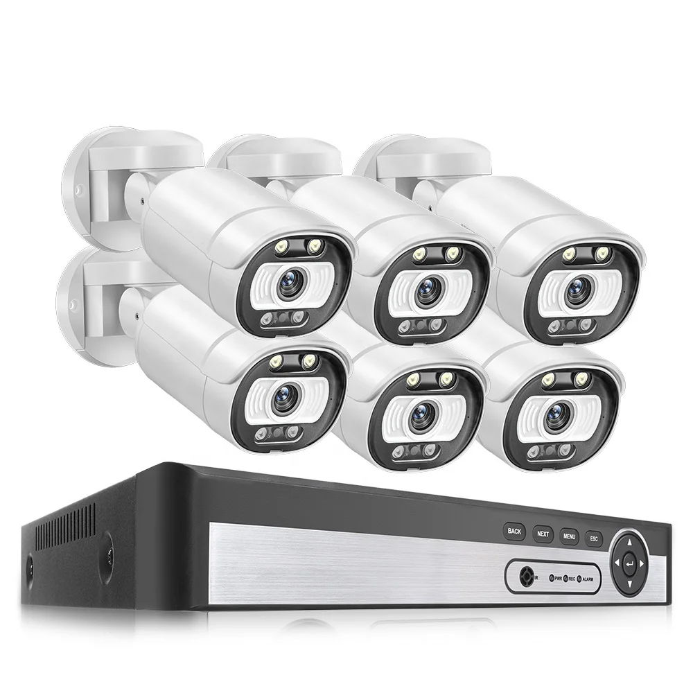 

Ip security camera system ptz cctv camera kit rotating security camera system