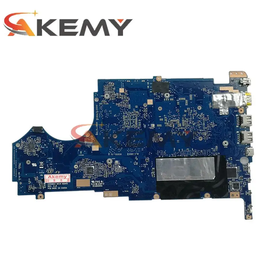 60nb0c20 mb7110 for asus ux560u ux560ux q524uq laptop motherboard rev 2 0 w i7 7500u 8gb ram n16s gt1 ka a2 100 tested working free global shipping