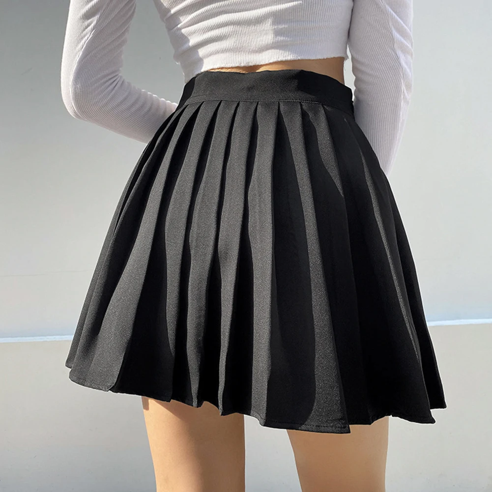 

E-girl Skirt For Women Skirt Pleated Skirt Drape School Skirt Mini Skirt Dress Womens Sexy Women's Casual Y2K Skirt White Skirt