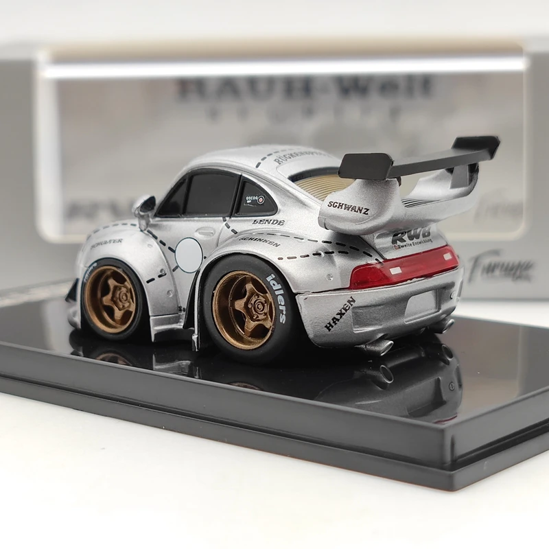 1/64 YOU &amp CAR x Furuya Q RWB RAUH-WELT BEGRIFF P ~~ sche модели коллекции Silver Limited Edition | Игрушки и хобби