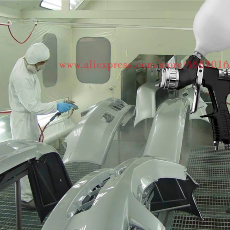 Золотой краскопульт для автомобиля Hvlp TE20 T110 1,3 мм аксессуары для аэрографа оборудование для мойки автомобиля насадка для краскопульта масленка W-101
