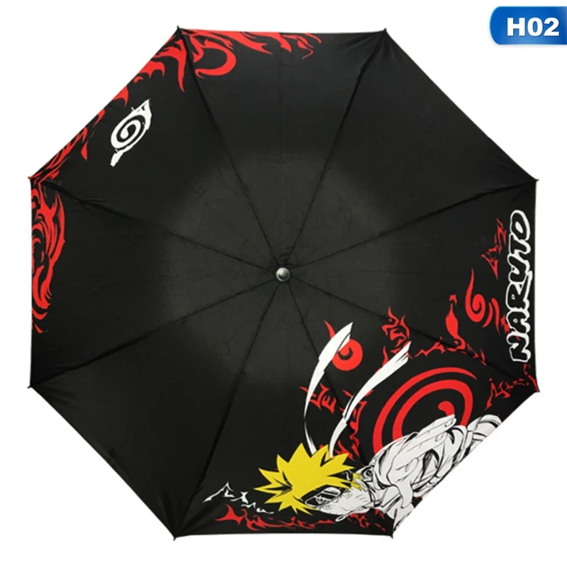 

Anime One Piece Naruto Digital Print Sunshade Umbrella Printed Cosplay Accessories For Gift
