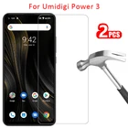 Защитное стекло для umidigi power 3 Защита для экрана закаленное стекло на umi digi power3 6,53 Защитная пленка для телефона глобальная 2 шт