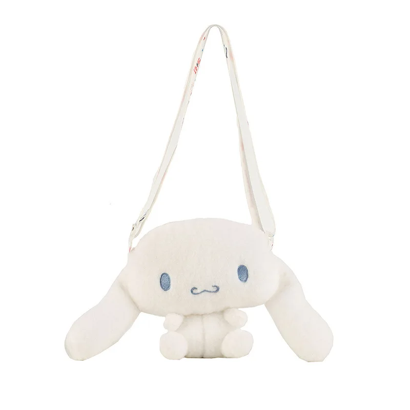

Kawaii аниме Cinnamoroll плюшевая сумка игрушка сумка белая собака мягкая плюшевая кукла милая сумка-мессенджер для девочек Рождественский подарок