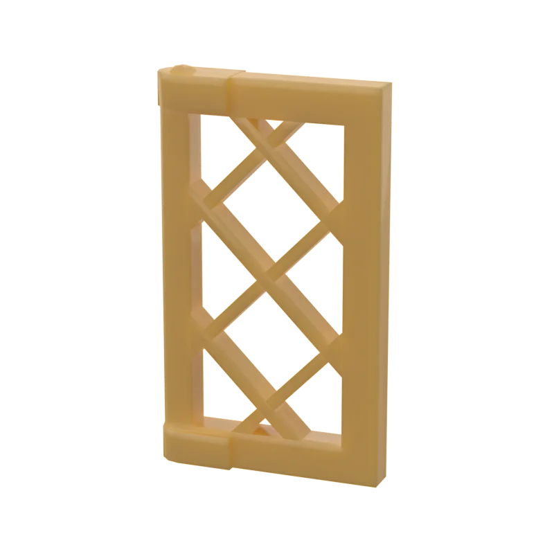 10PCS MOC Bricks 60607 Window 1 x 2 3 with Thick Corner Tabs For Building Blocks Parts DIY Education Creative Gift Toys - купить по