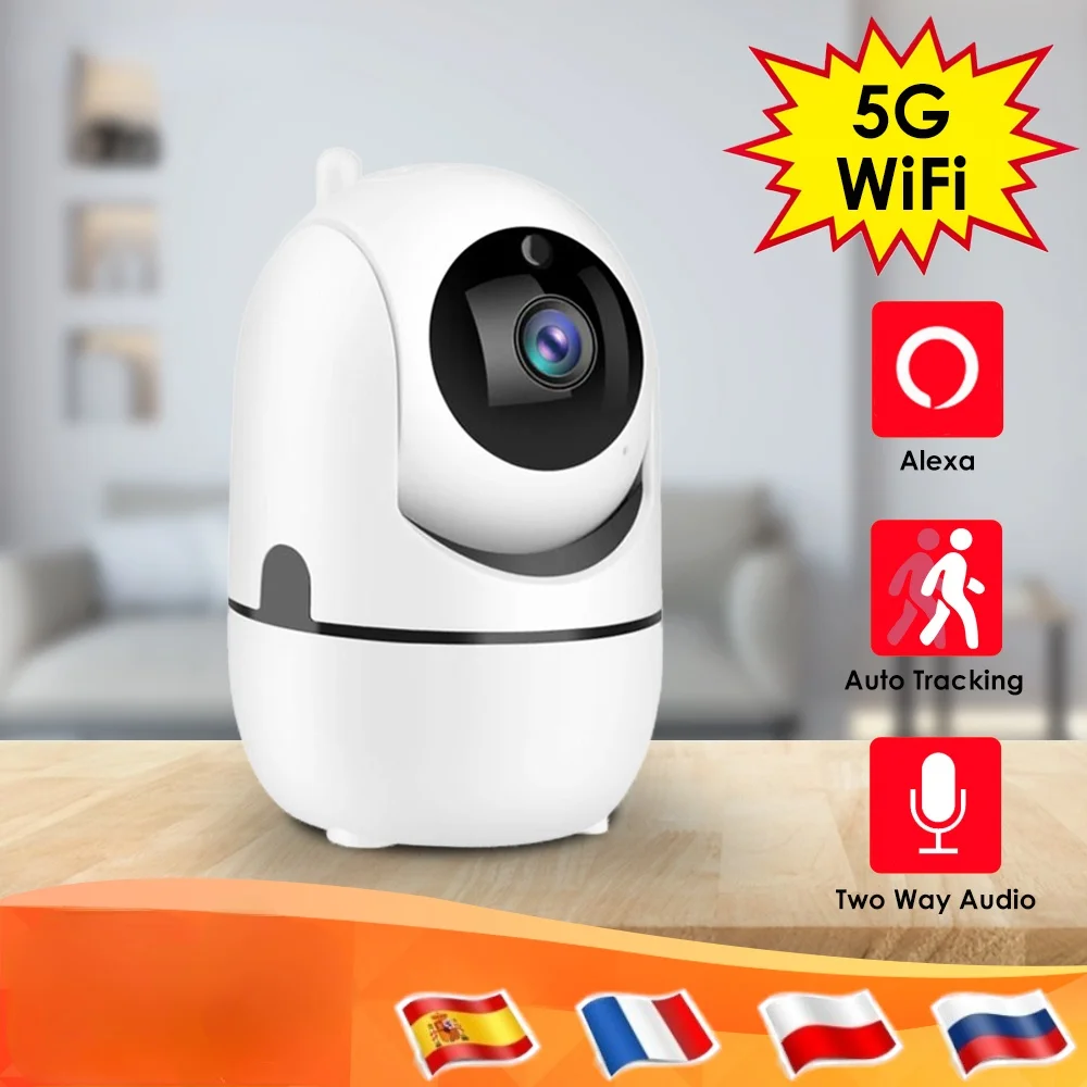 

Детская мини-камера видеонаблюдения с поддержкой Wi-Fi, 1080P