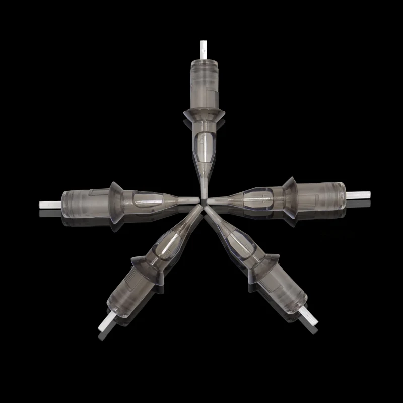 20 штук Одноразовые стерилизованные картриджи для тату иглы макияжа бровей